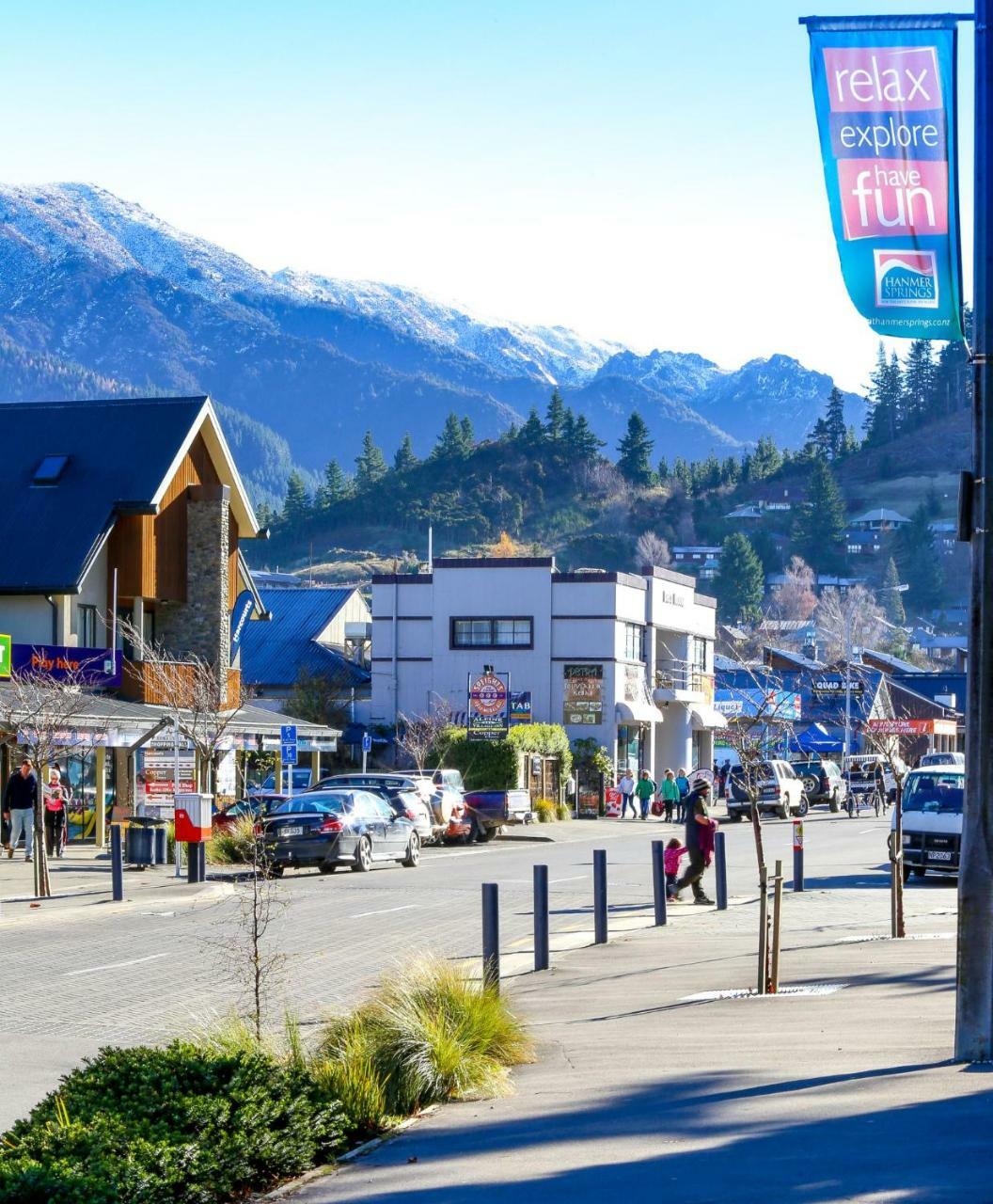 Village Lake Apartments Hanmer Springs Esterno foto