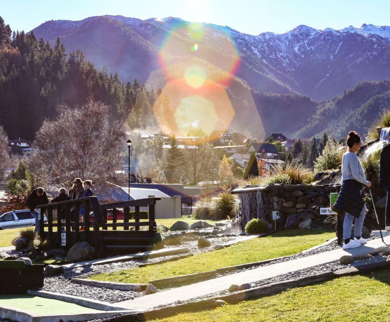 Village Lake Apartments Hanmer Springs Esterno foto